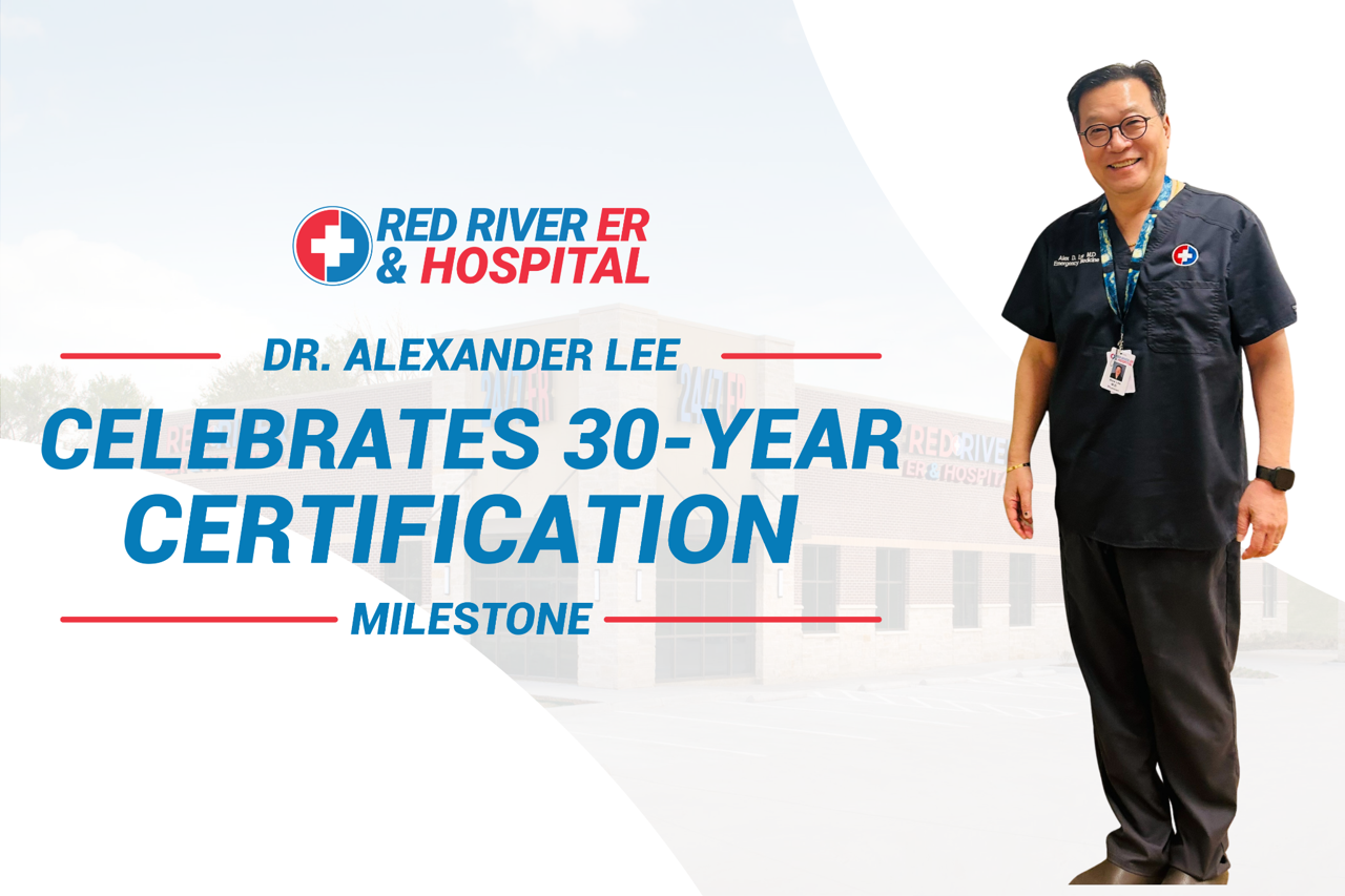 Red River ER & Hospital Physician Dr. Alexander Lee Marks 30 Years of Board Certification